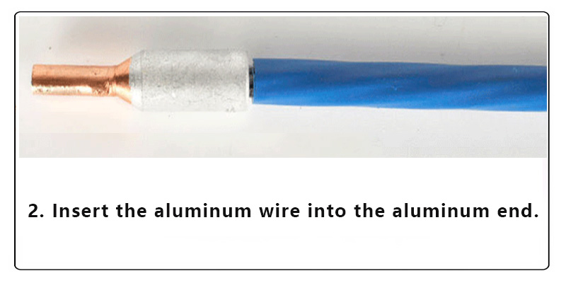 Copper-Aluminum Electric Meter Box Pin Terminal Wire Cable Lugs Bare Connector GTLA2022042809