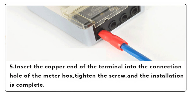 Copper-Aluminum Electric Meter Box Pin Terminal Wire Cable Lugs Bare Connector GTLA2022042812